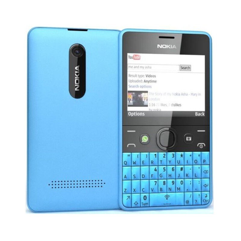 Nokia Asha 210 Dual SIM GSM QWERTY Keyboard Bluetooth CellPhone +1 year warranty