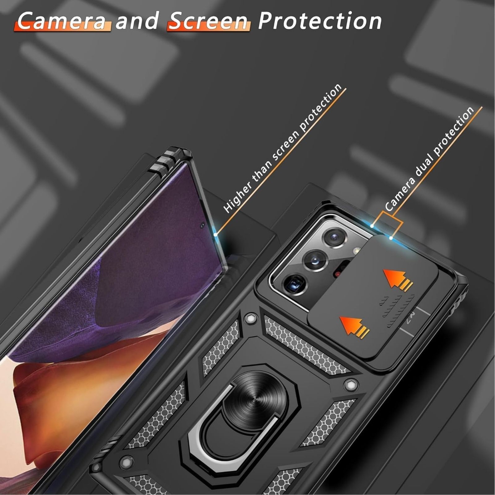 For Samsung Galaxy Note 20 Ultra Case Military Grade Protection Cover Rugged