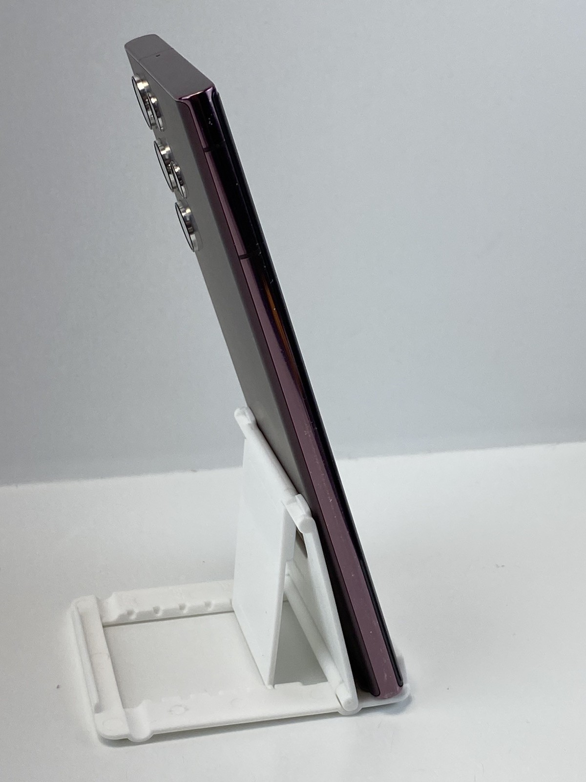 Samsung Galaxy S22 Ultra 5G SM-S908U1 128GB Burgundy Clean ESN Factory Unlocked