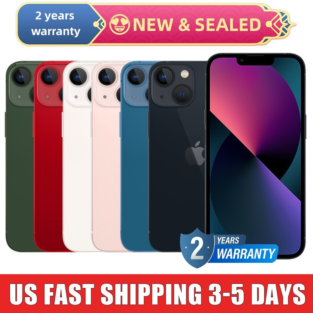 New Apple iPhone 13 Mini 128GB/256GB/512GB A2626 Factory Unlocked All Carriers