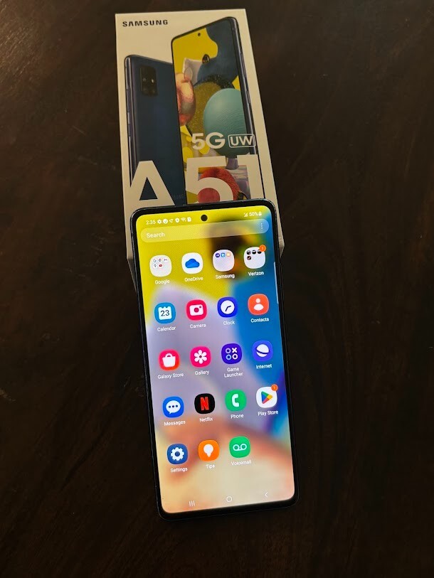 Samsung Galaxy A51 5G – 128 GB – Blue (Verizon)