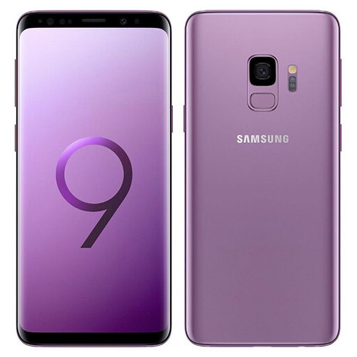 Samsung Galaxy S9+ SM-G965U Unlocked 64GB Lilac Purple C Extreme Burn