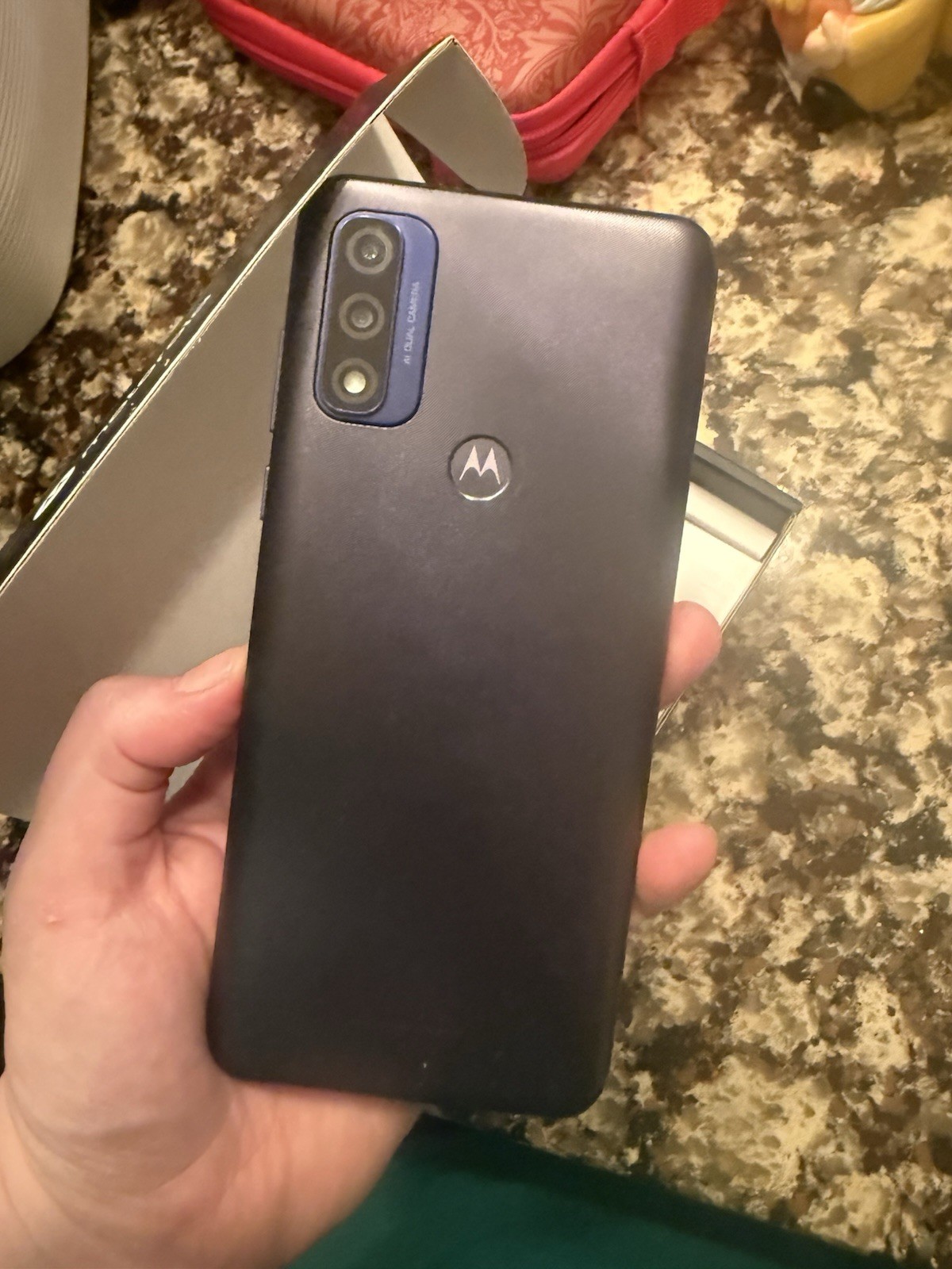 Motorola Moto G Pure Blue 32G 13MP Dual Rear Cameras Fingerprint USB-C