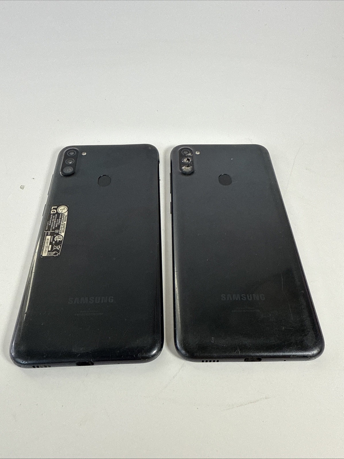 Samsung Galaxy A11 Model SM-A115W Storage 32 GB Lot of 2 FOR PARTS!