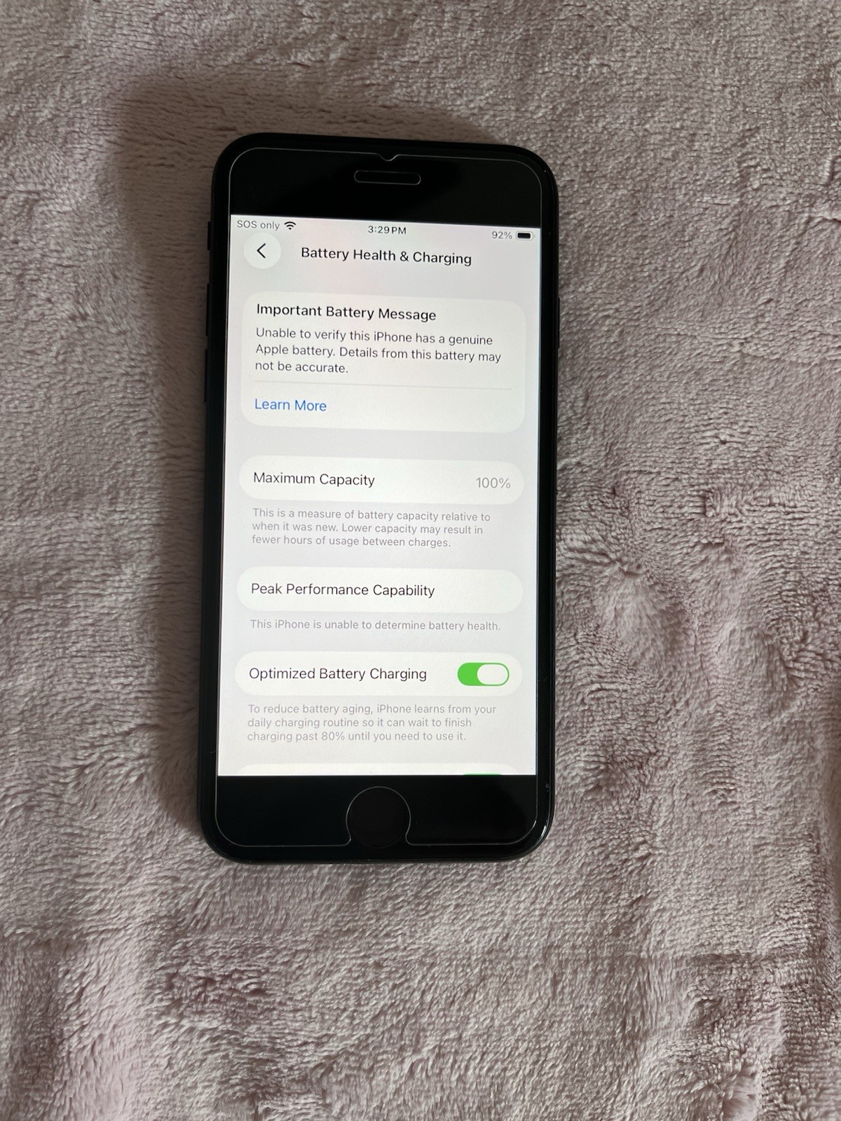 Apple iPhone SE 2nd Gen|64 G| Black (Boost Mobile) Free Shipping