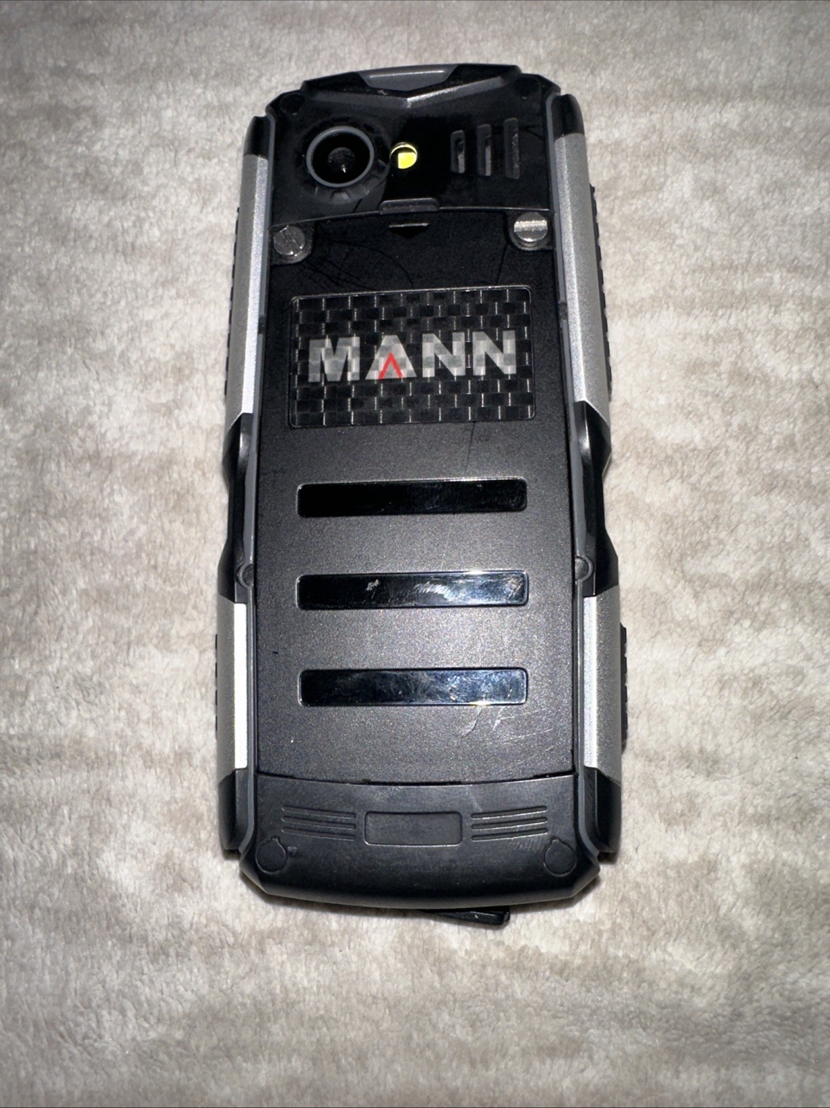 MANN ZUG S Yellow GSM Cell Phone GSM 850/900/1800/1900MHz