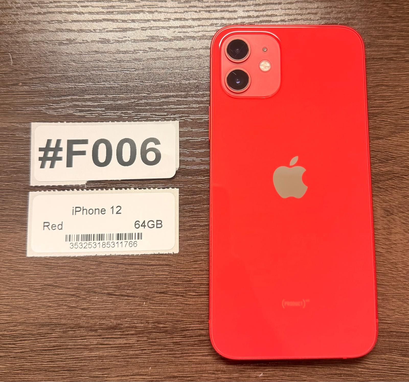 Apple iPhone 12 64GB Red -Unlocked- Read Seller Notes