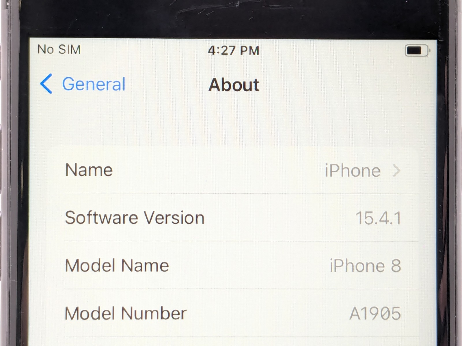 Apple iPhone 8 A1905 64GB Fair Condition | Black | UNLOCKED