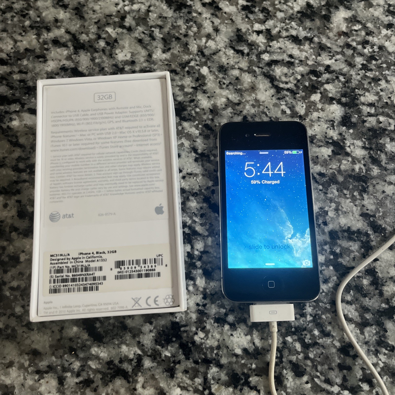 iPhone 4 Black LOCKED AT&T