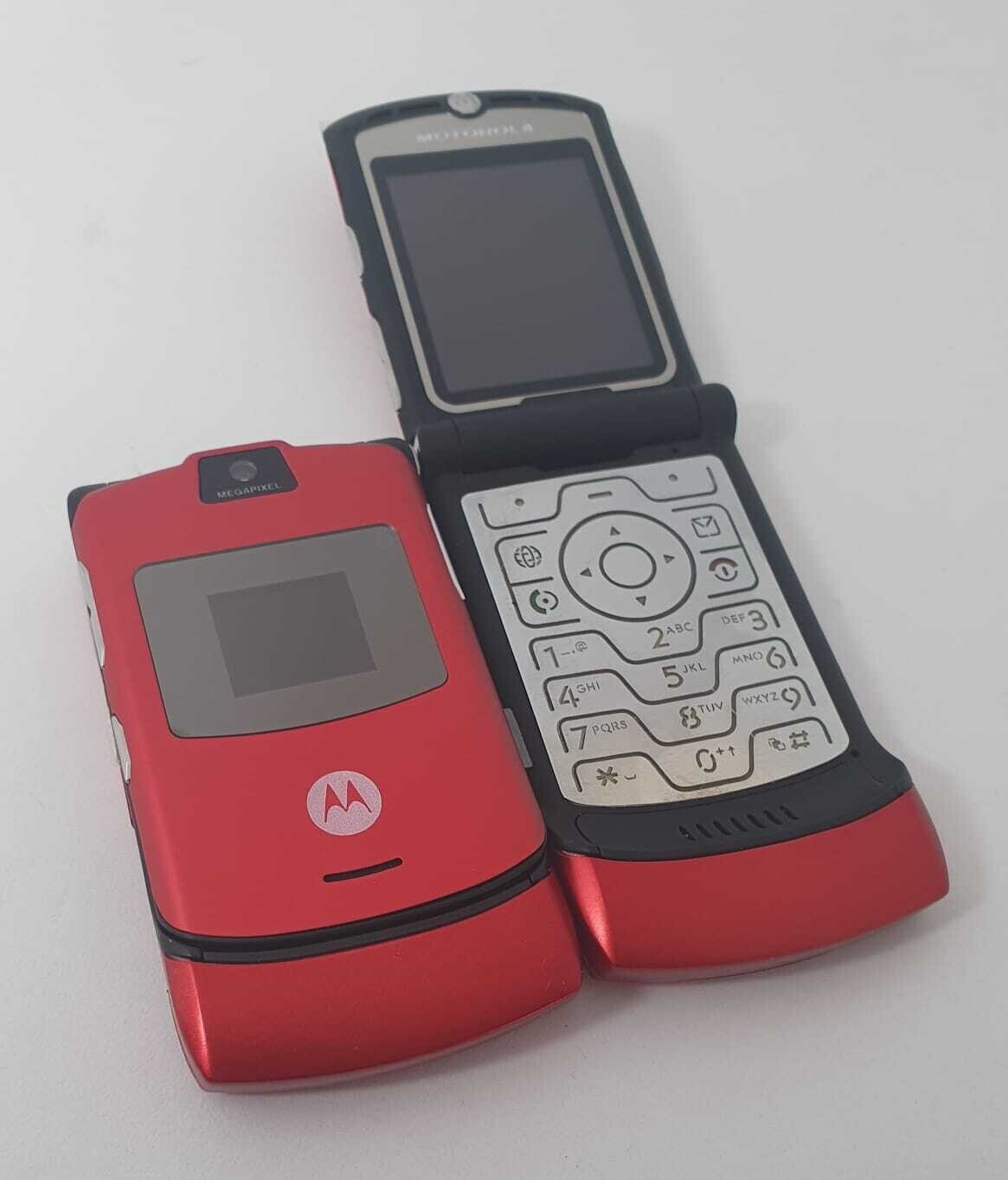 Motorola RAZR V3 V3i Retro Flip Phone – All Colours Unlocked – Pristine GRADE A+