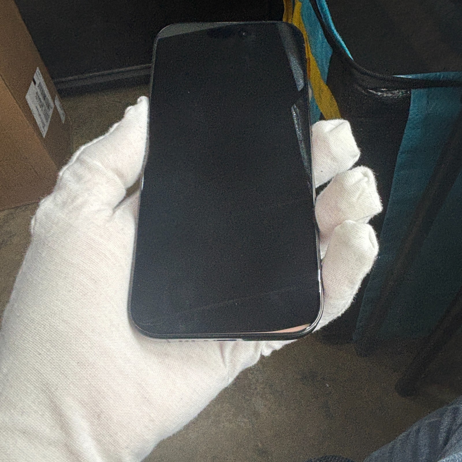 Apple iPhone 16 Pro 512GB Black Titanium Unlocked Cracked Back For Parts READ