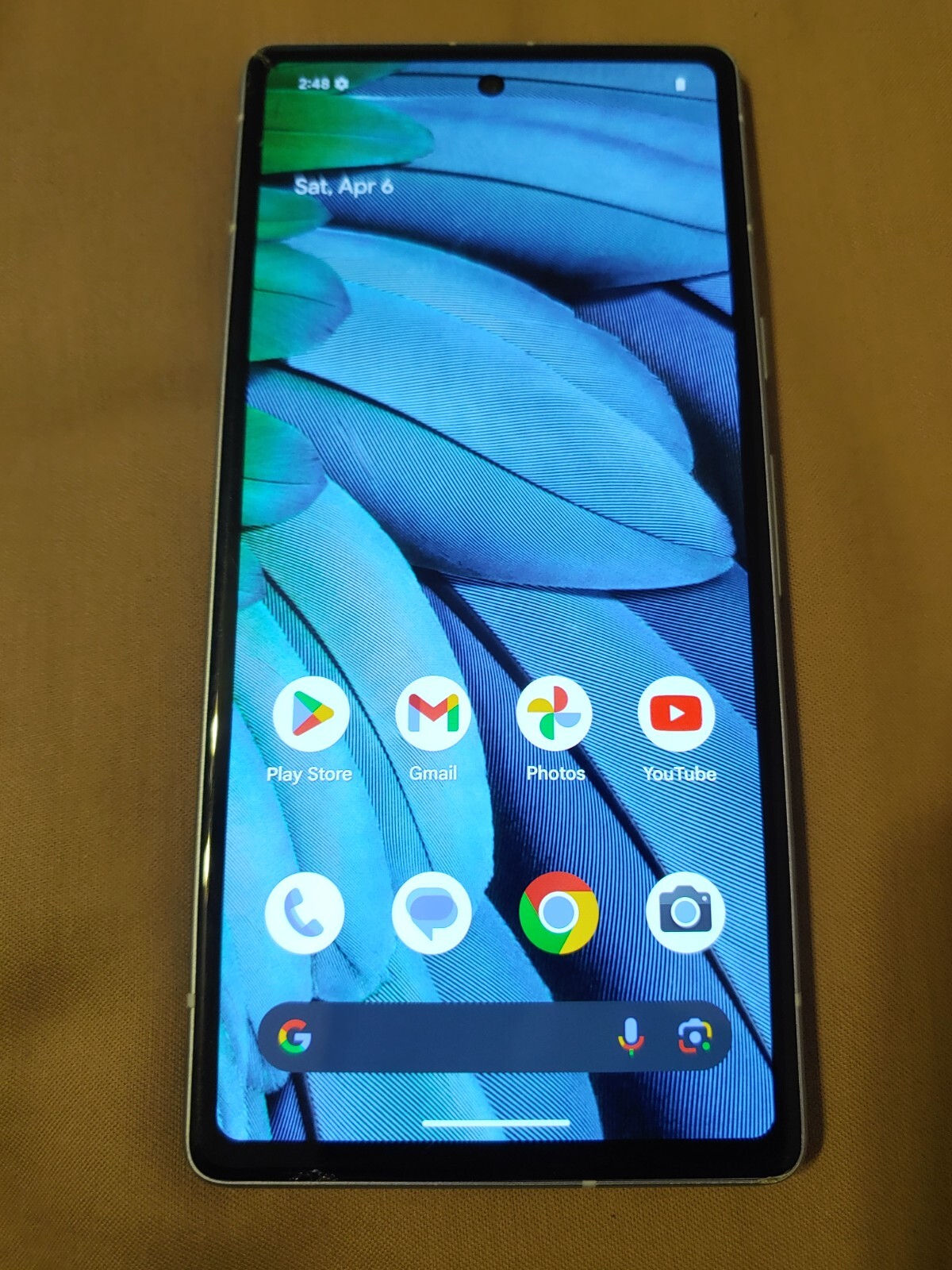 Unlocked Google Pixel 7a GA03694US 6.1” FHD+ 128GB 64MP NFC 5G Dual SIM, Sea