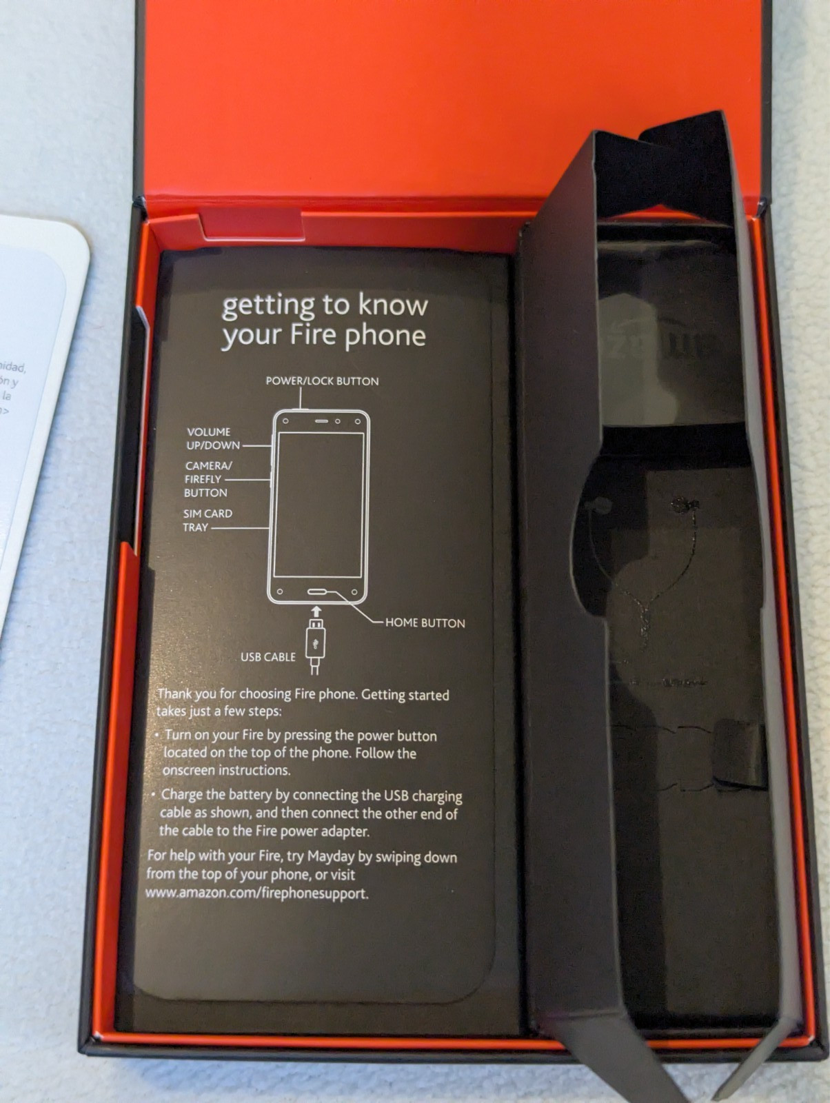 Amazon Fire 32GB Smart Phone (Unlocked GSM) – Black