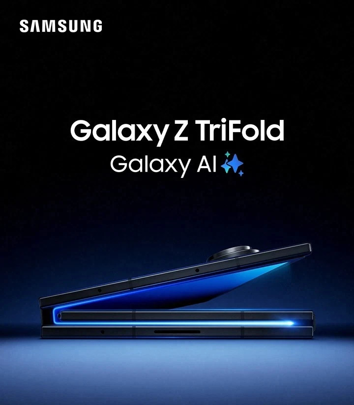Samsung Galaxy Z TriFold 5G SM-F9680 China Model 16/512GB Tri-Foldable Black