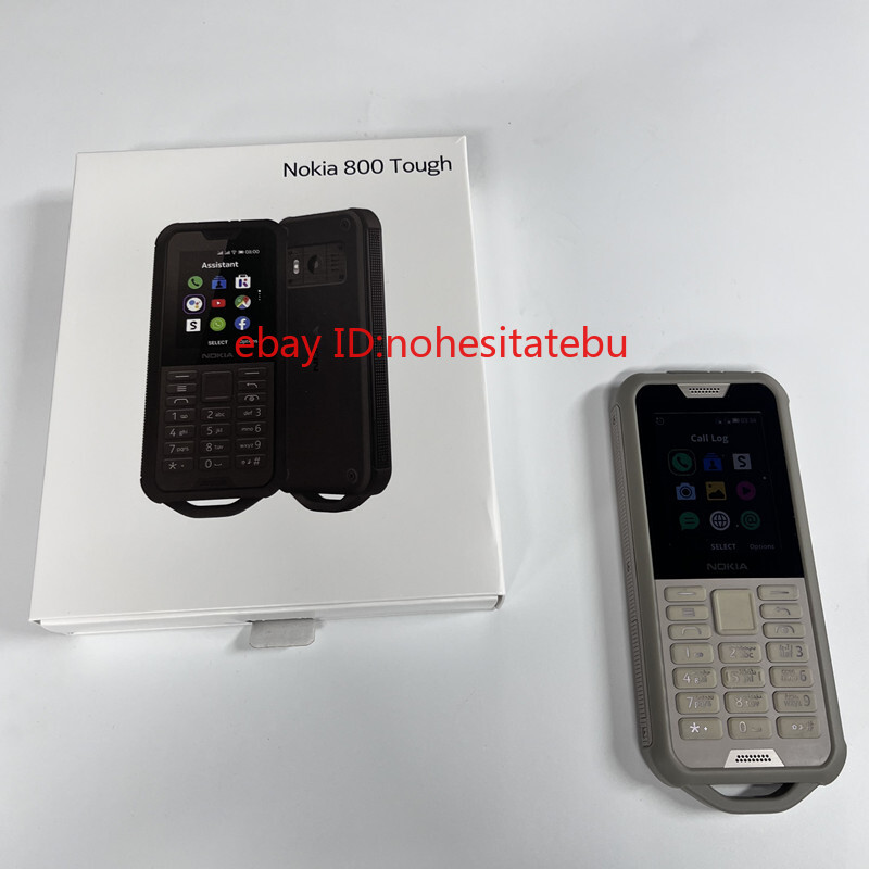 Nokia 800 Tough 4G LTE Unlocked GPS WIFI Original 2.0MP Camera Mobile Phone