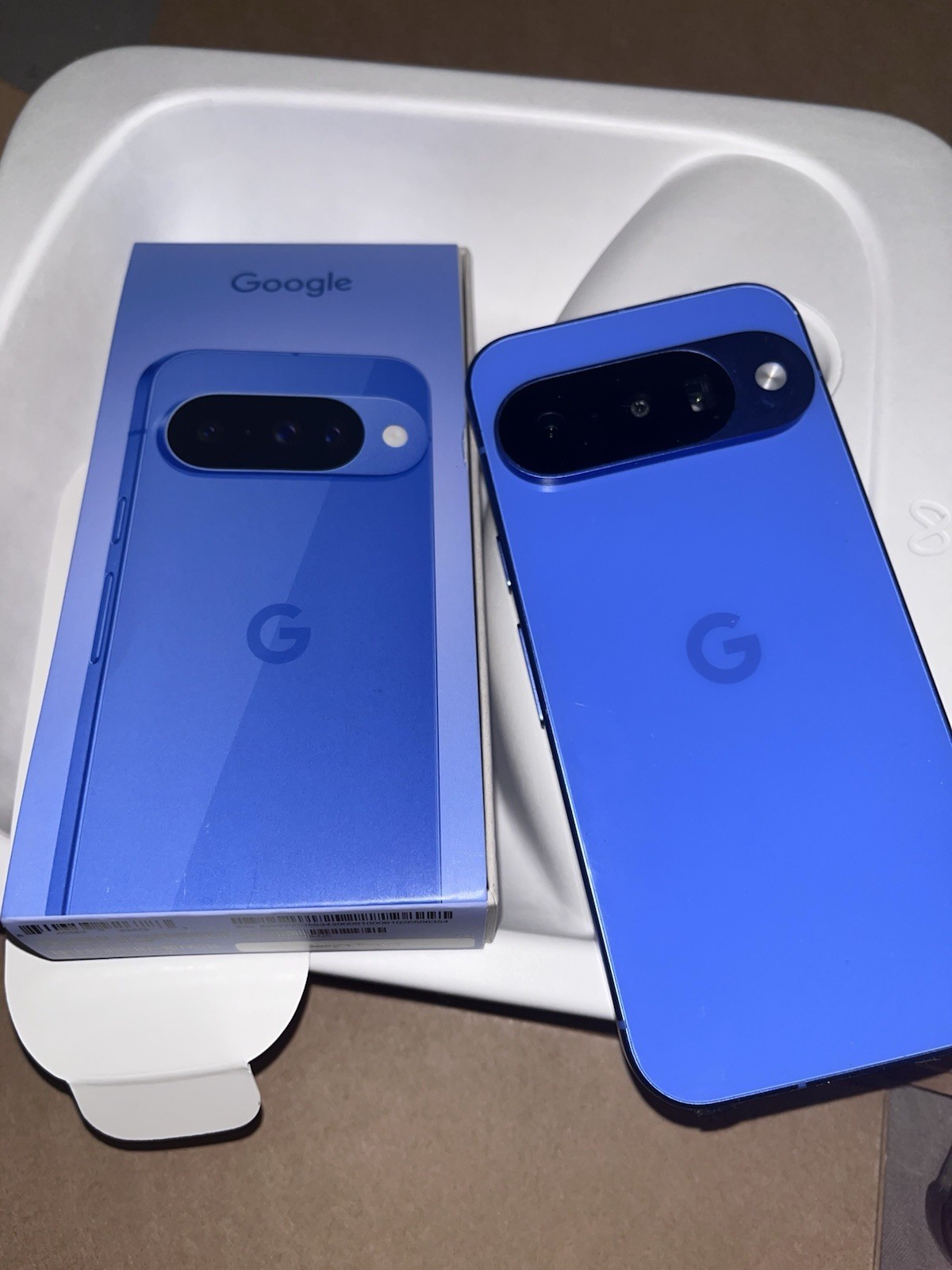 Google Pixel 10 Blue 128GB 12GB RAM Unlocked 48MP 6.3″ Android w/ Box