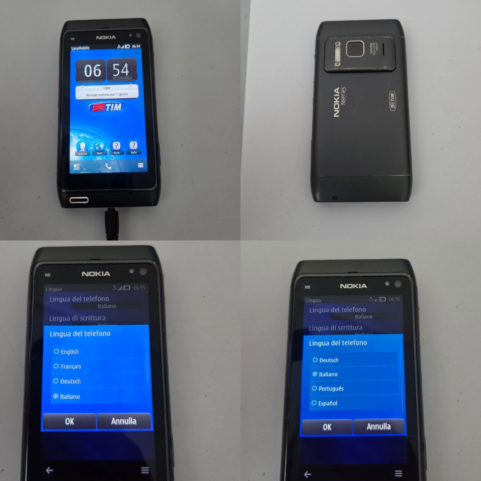 NOKIA N8 GSM UNLOCKED SIM FREE UNLOCK CELL PHONE