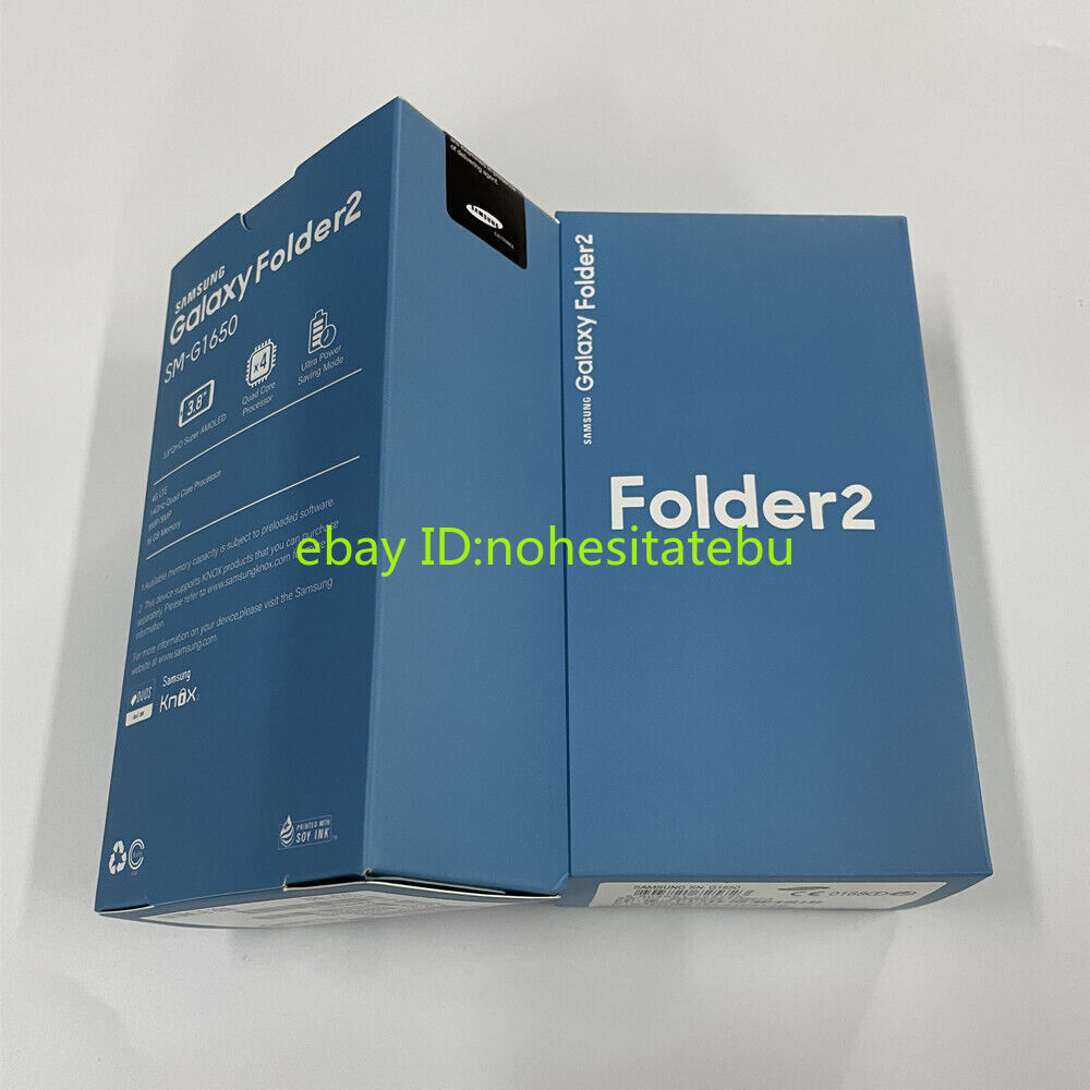 Samsung Galaxy Folder2 SM-G160N SM-G1650 Flip Unlocked SmartPhone- New Unopened