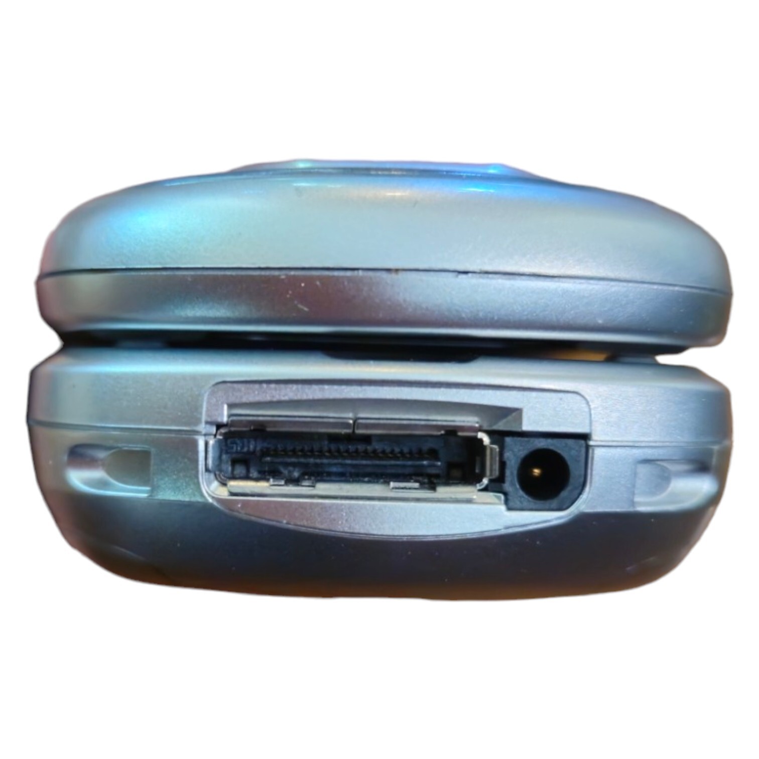 Sanyo PM-8200 Silver 1.8″ LCD Built-In Camera Sprint Flip Cell Phone NOT TESTED