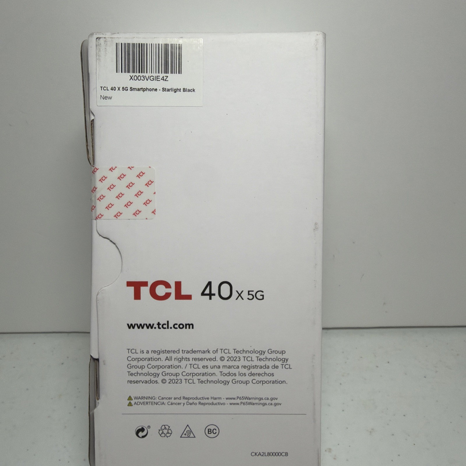 TCL 40 X 5G Unlocked Phone 6.56 Inch HD+ Display Smartphone 5000 MAh Cell Phone