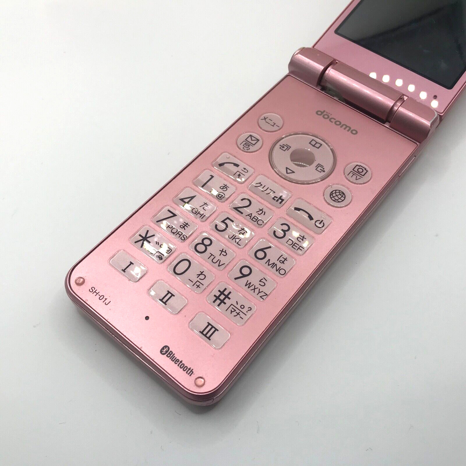 PINK SHARP SH-01J AQUOS KEITAI 2 JAPAN ANDROID FLIP PHONE UNLOCKED 601SH