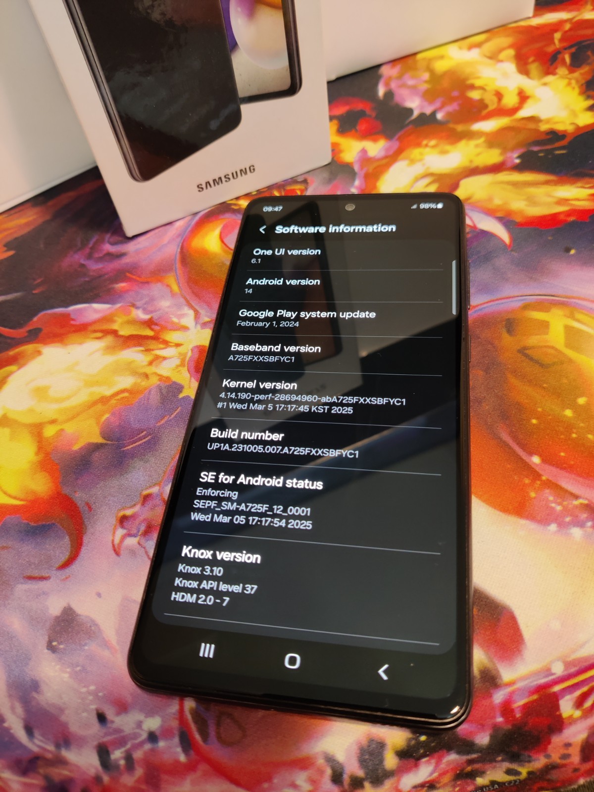 Samsung Galaxy A72 – 128 GB – Awesome Black (Unlocked)