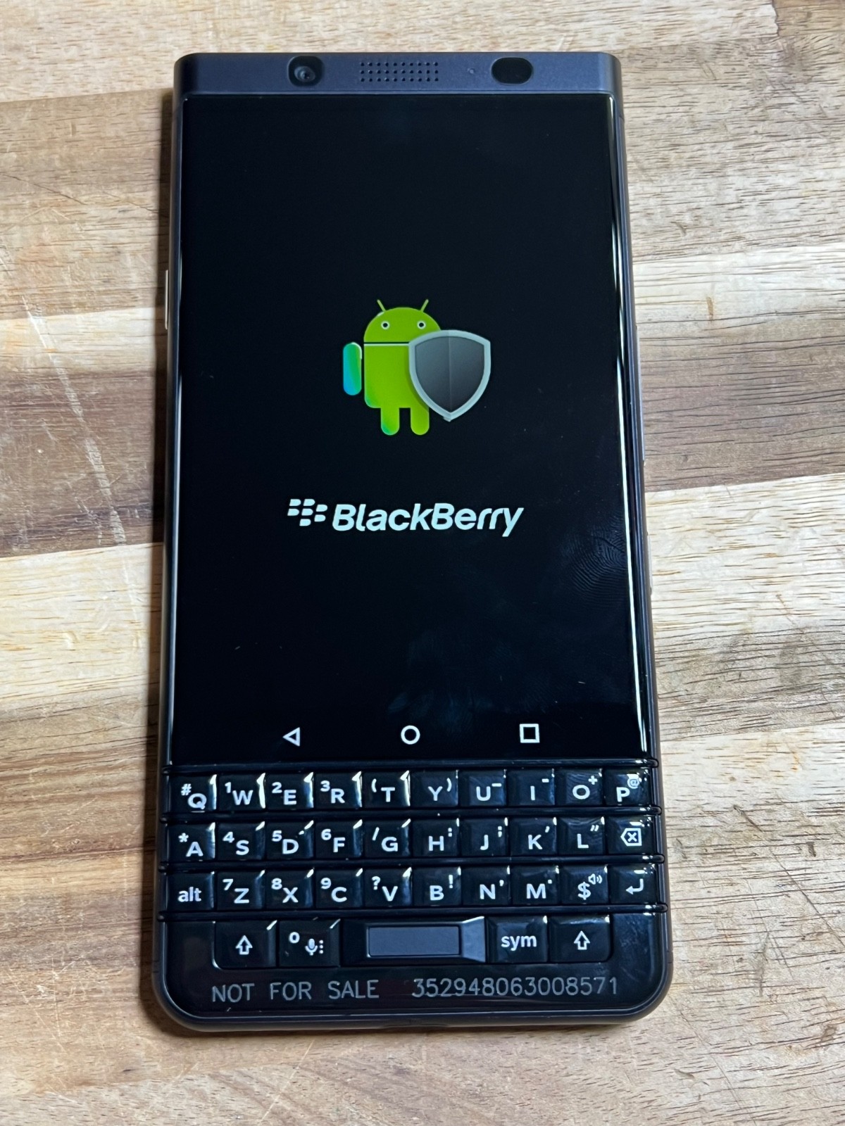 BlackBerry Keyone BBB100-1 32GB – RARE DEVELOPER PROTOTYPE!
