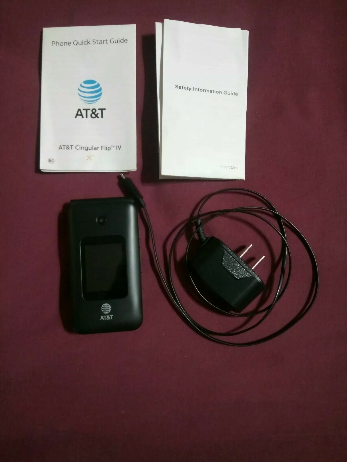 AT&T CINGULAR FLIP IV FLIP 4 U102AA 4G FLIP WITH SIM CARD