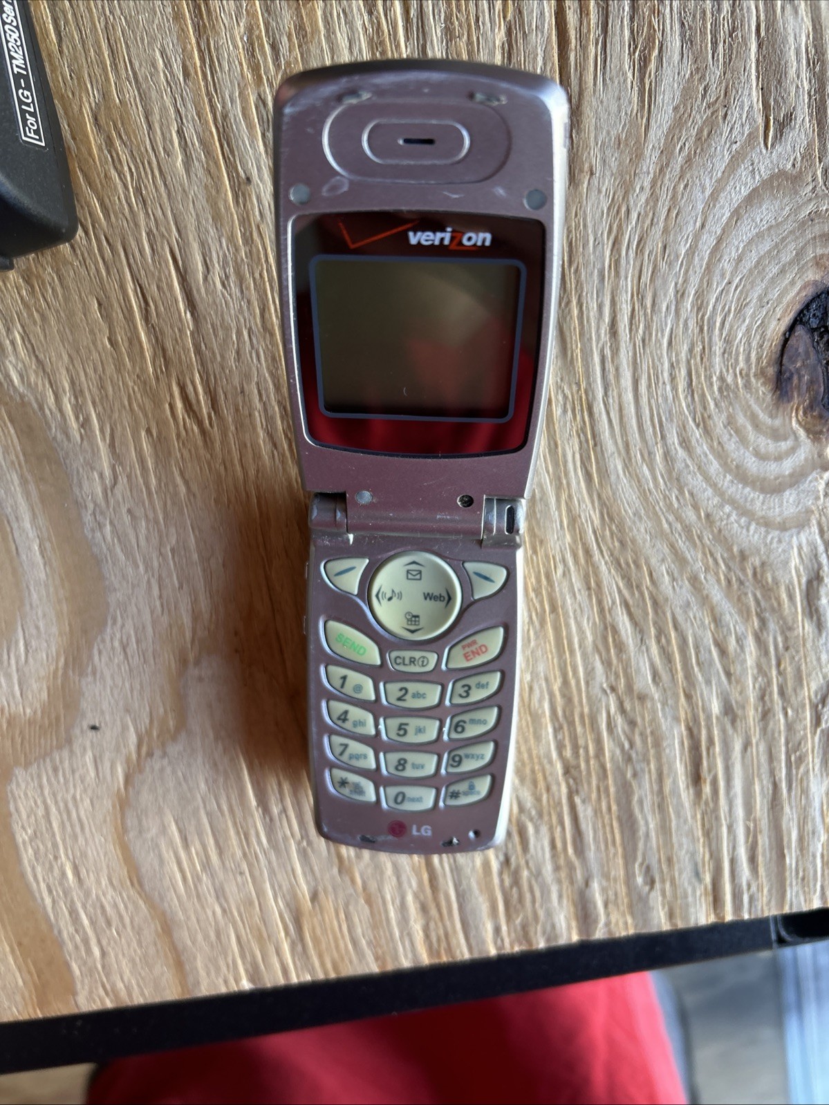 LG VX3100A Verizon Flip Phone Vintage Cell Phone Works Great Everything Included