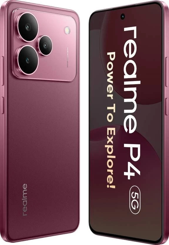 realme P4 5G (Forge Red, 128 GB) (6 GB RAM) Mediatek Dimensity 7400 Processor