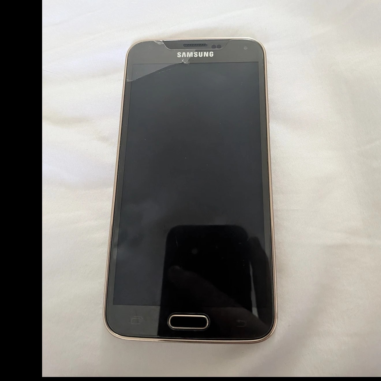 Samsung Galaxy S5 SM-G900A 16GB Gold AT&T Android 5.1in 16MP For Parts