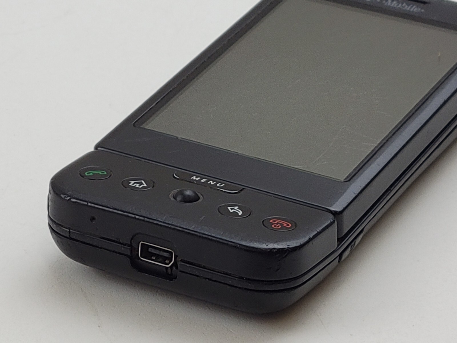 HTC Dream Google G1 (DREA100) 256MB – Black (T-Mobile) – SMALL ISSUE – J6346