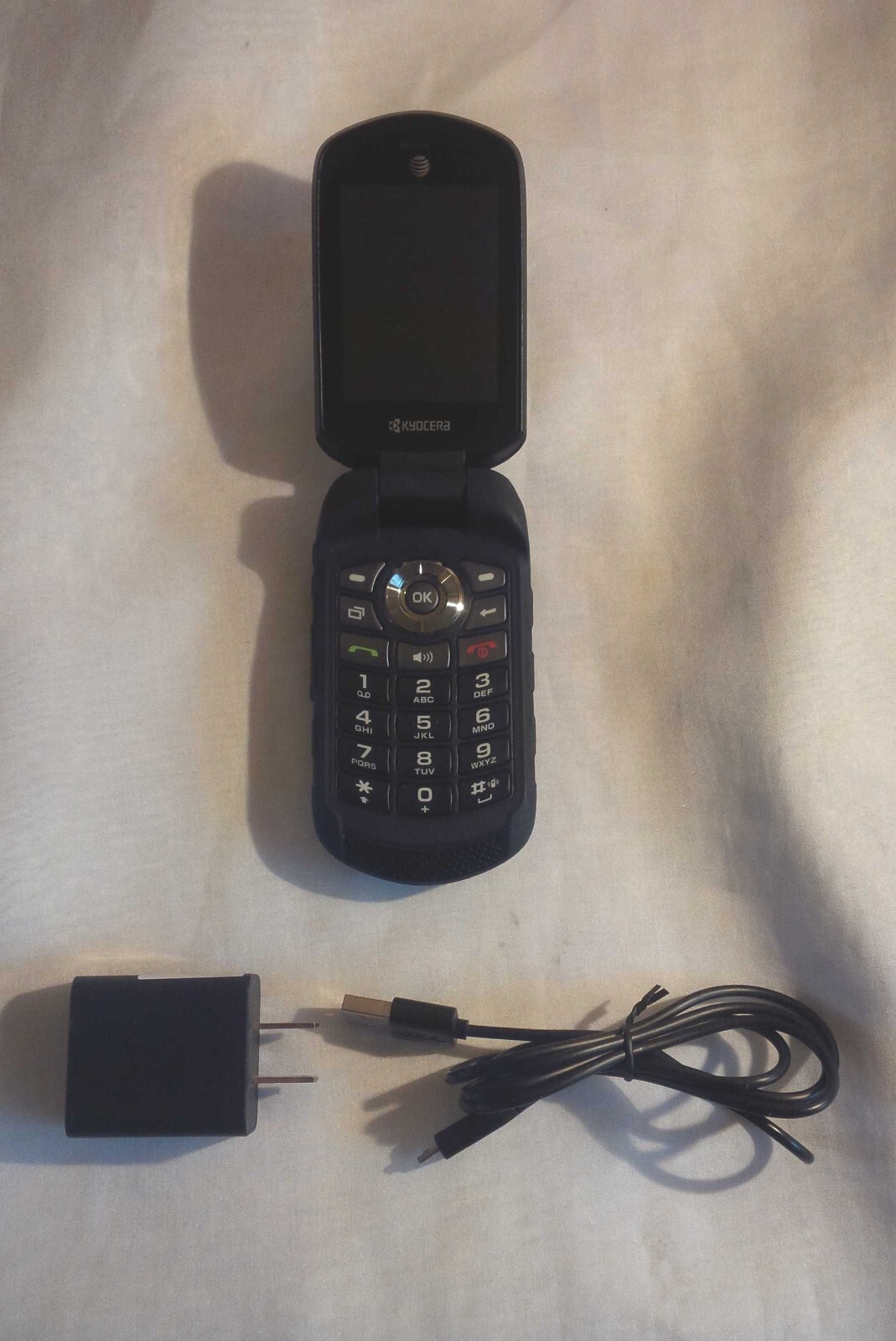UNLOCKED Kyocera DURAXE E4710 GSM AT&T LTE 4G 5MP CAMERA FLIP Phone – GREAT!!