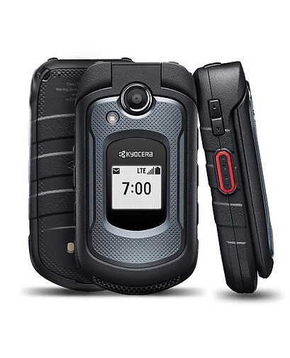 Kyocera DuraXE 4G VoLTE E4710 8 GB – Black (AT&T) Locked / Unlocked Flip Phone