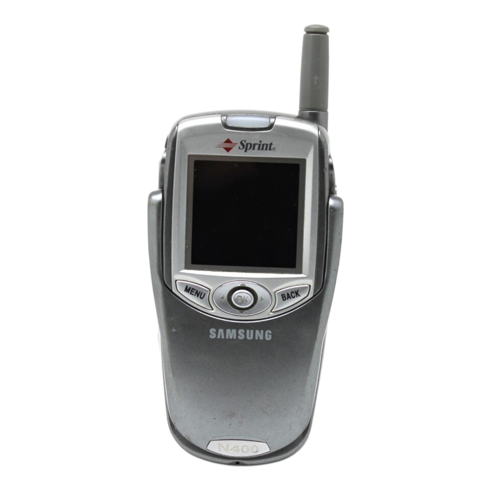 Samsung SPH-N400 Flip Phone – Vintage CDMA Tri-Mode, Color Display, Java Support