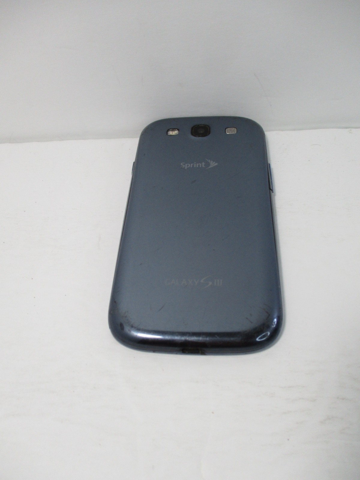 Samsung Galaxy S3 phone (Sprint) blue Cracked screen part only