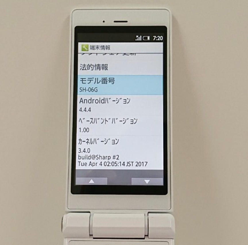 SHARP AQUOS KEITAI SH-06G