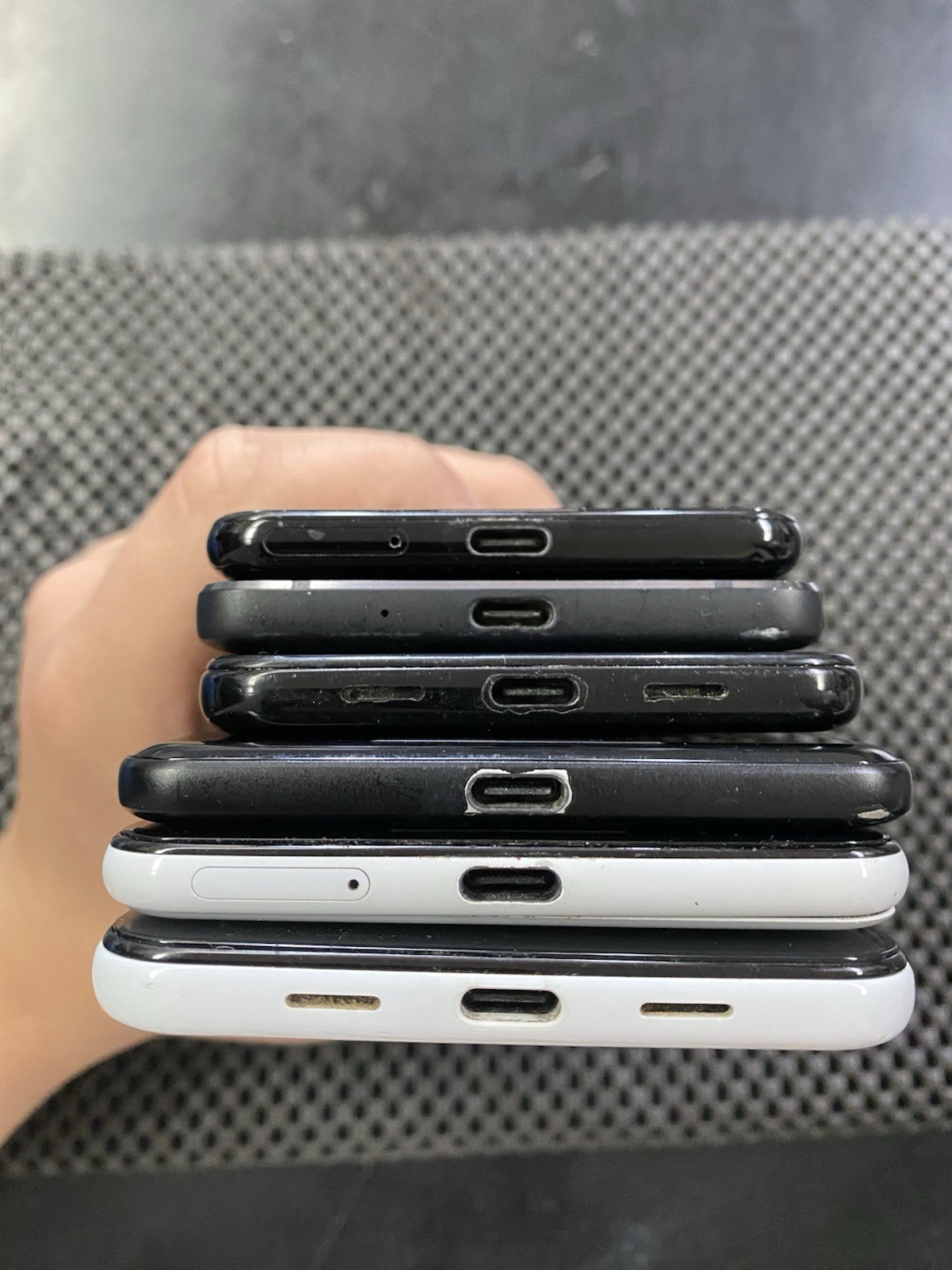 Lot Of 6 Google Pixel 2a/2/2XL For Parts/Repair – I5