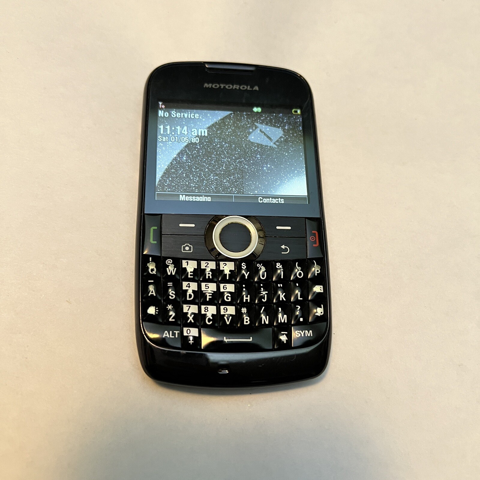Motorola Theory WX430 – Black ( Boost Mobile ) Cellular Phone
