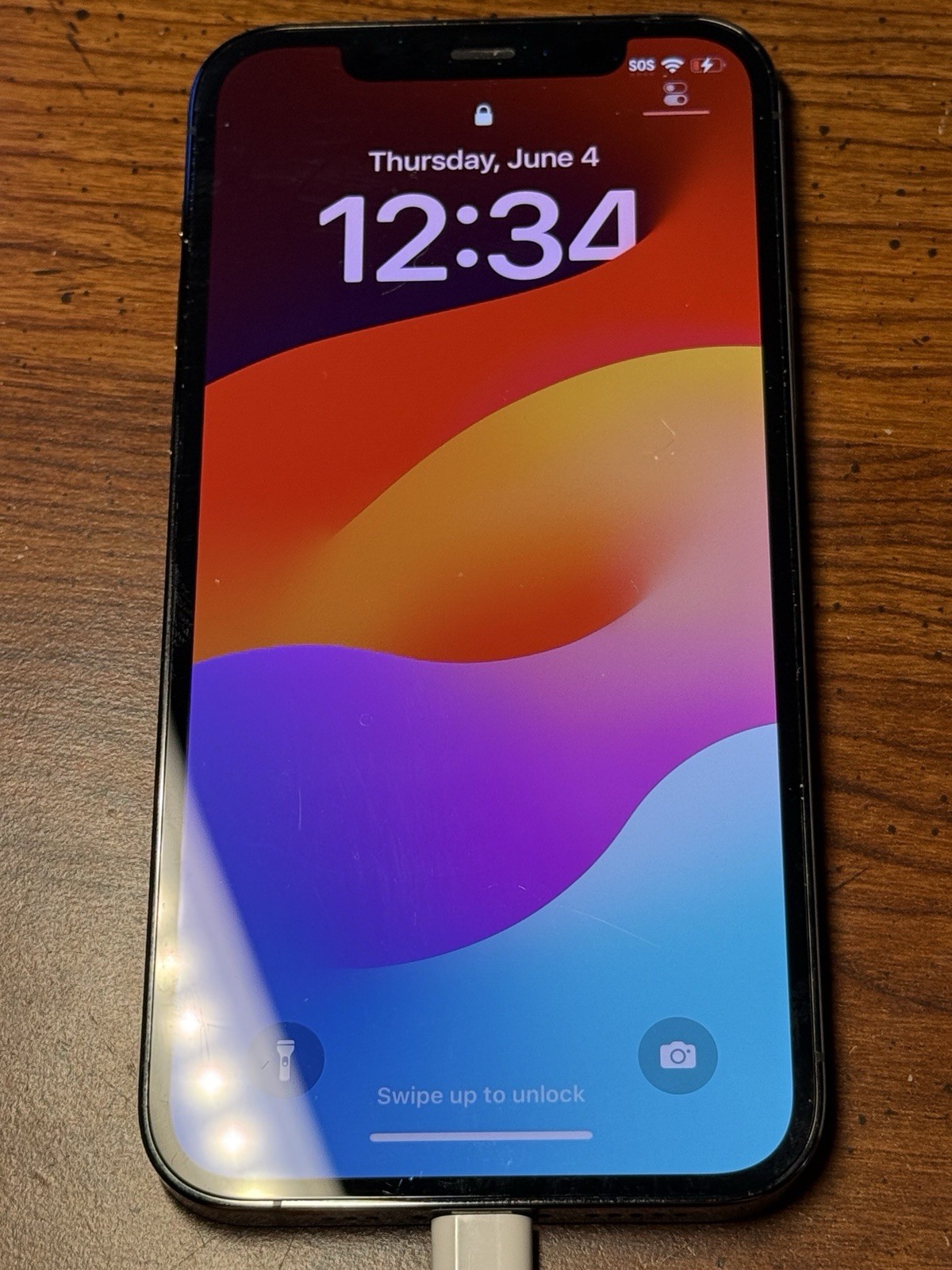 Apple iPhone 12 Pro 128GB, Unlocked, Gray – Very Minor Screen Wear
