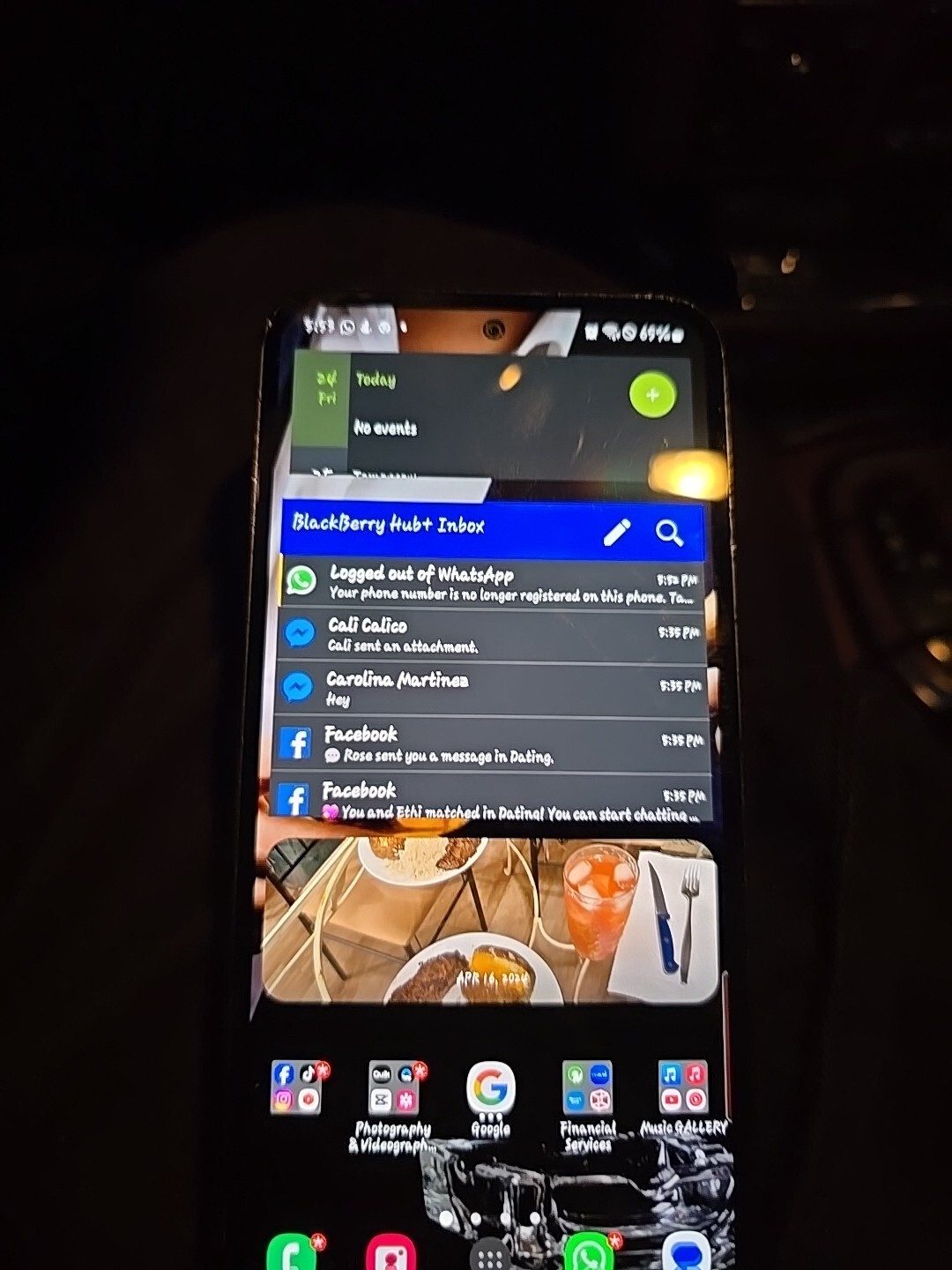 Samsung Galaxy A54 5G With TikTok And CapCut Installed SD Card Slot