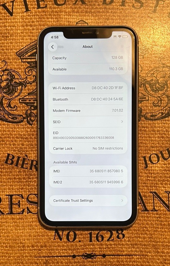 (85%) iPhone 11 128GB- GREAT Con+READ DESCRIPTION.