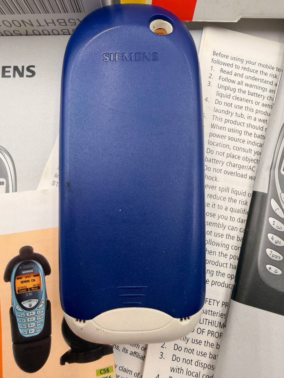 Vintage Siemens A56 (Cingular Wireless) – Complete in Box – Rare Collectible!