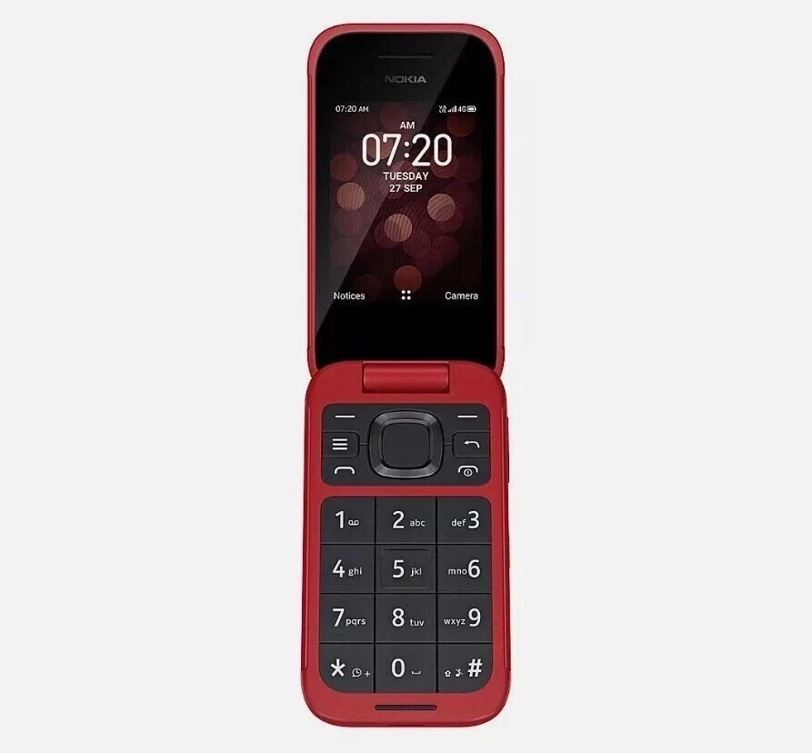 Unlocked Nokia 2780 Flip 4G LTE WIFI 512MB GSM Big Keyboad 2.7″ SmartPhone