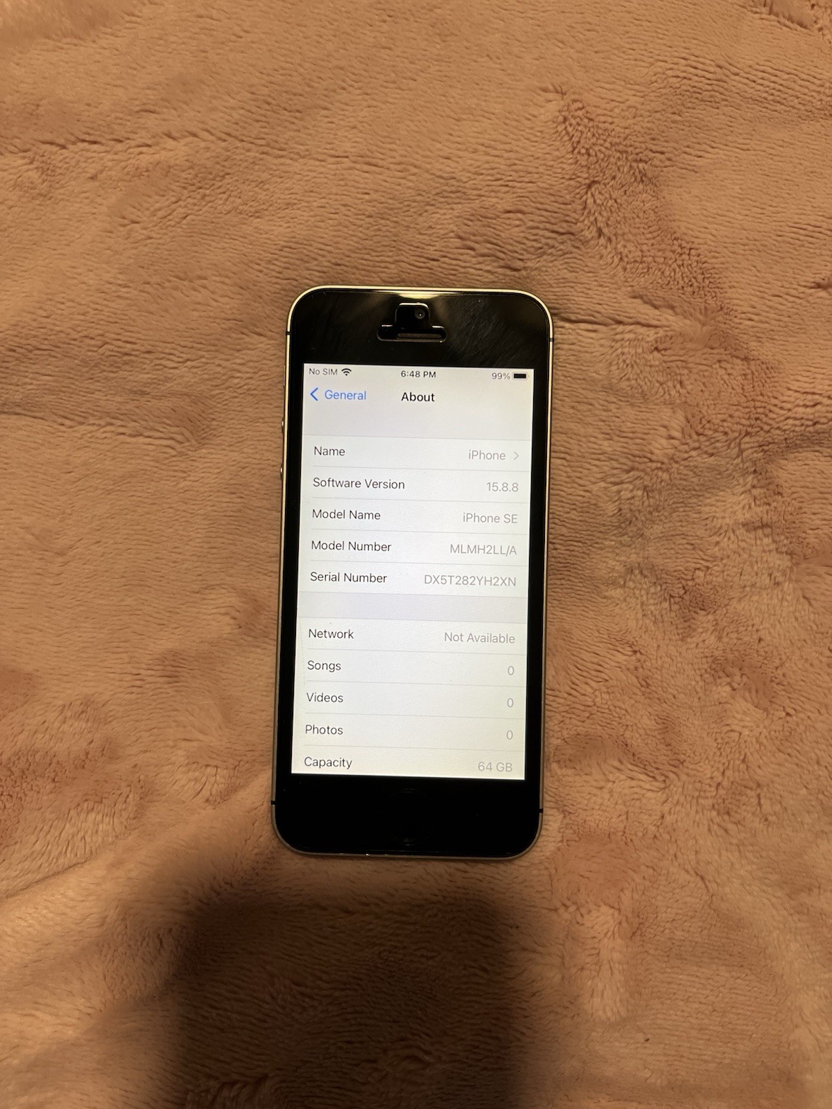 Apple iPhone SE 1st Gen – 64 GB – Space Gray (Unlocked) World Free Shipping