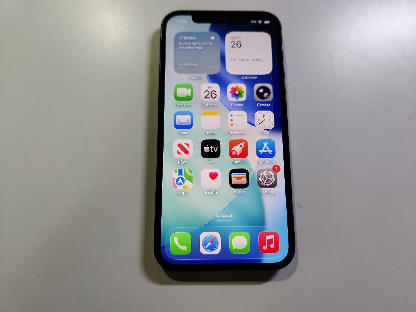 Apple iPhone 12 A2172 64GB Unlocked Clean IMEI BH=87% *Broken Back Glass