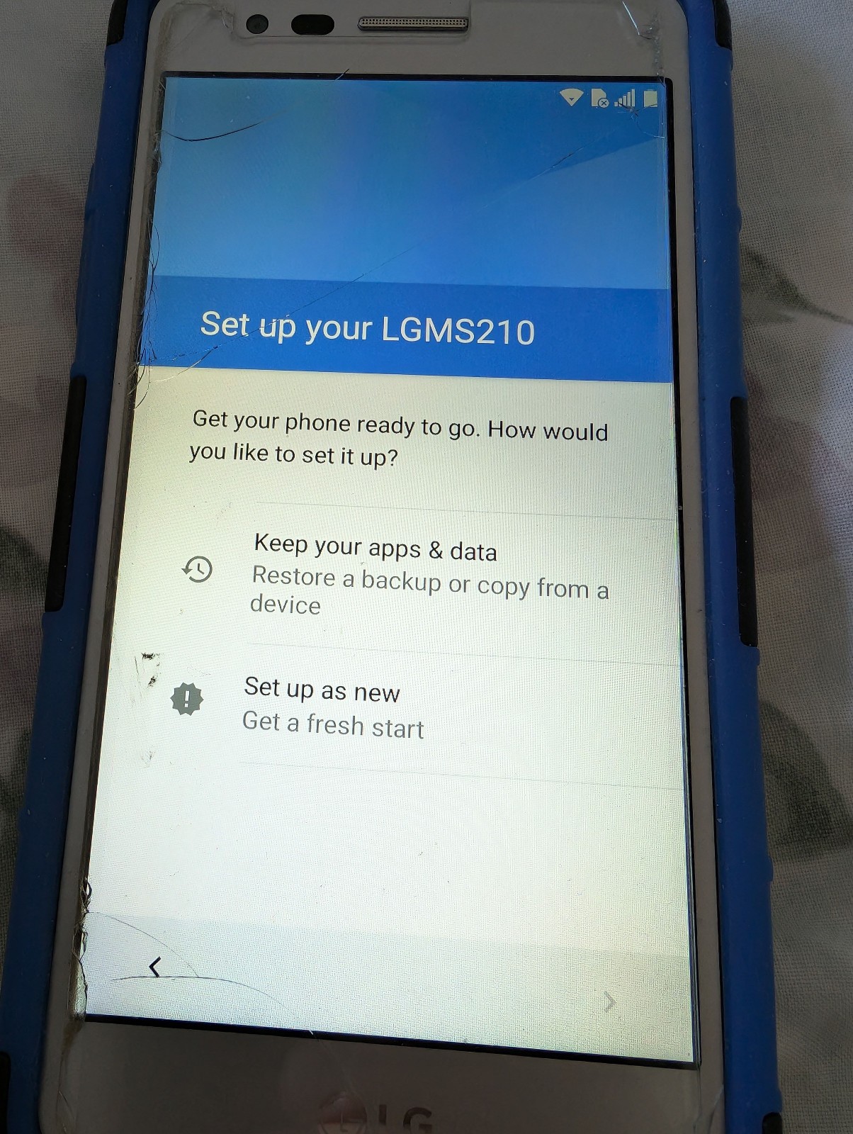 Lg Aristo lgms210 phone cell phone unlocked GSM phone