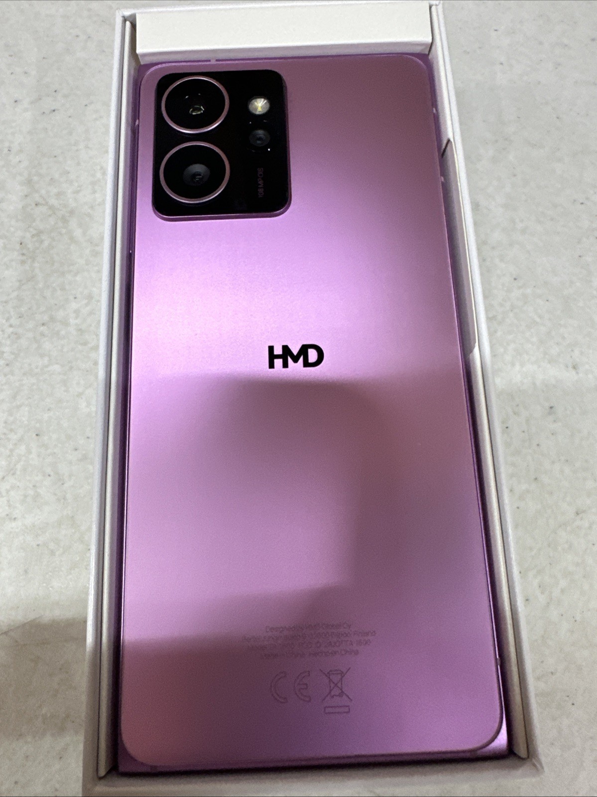 HMD Skyline 5G | Android 14 | Unlocked Smartphone | Dual SIM | 8/256GB | Pink
