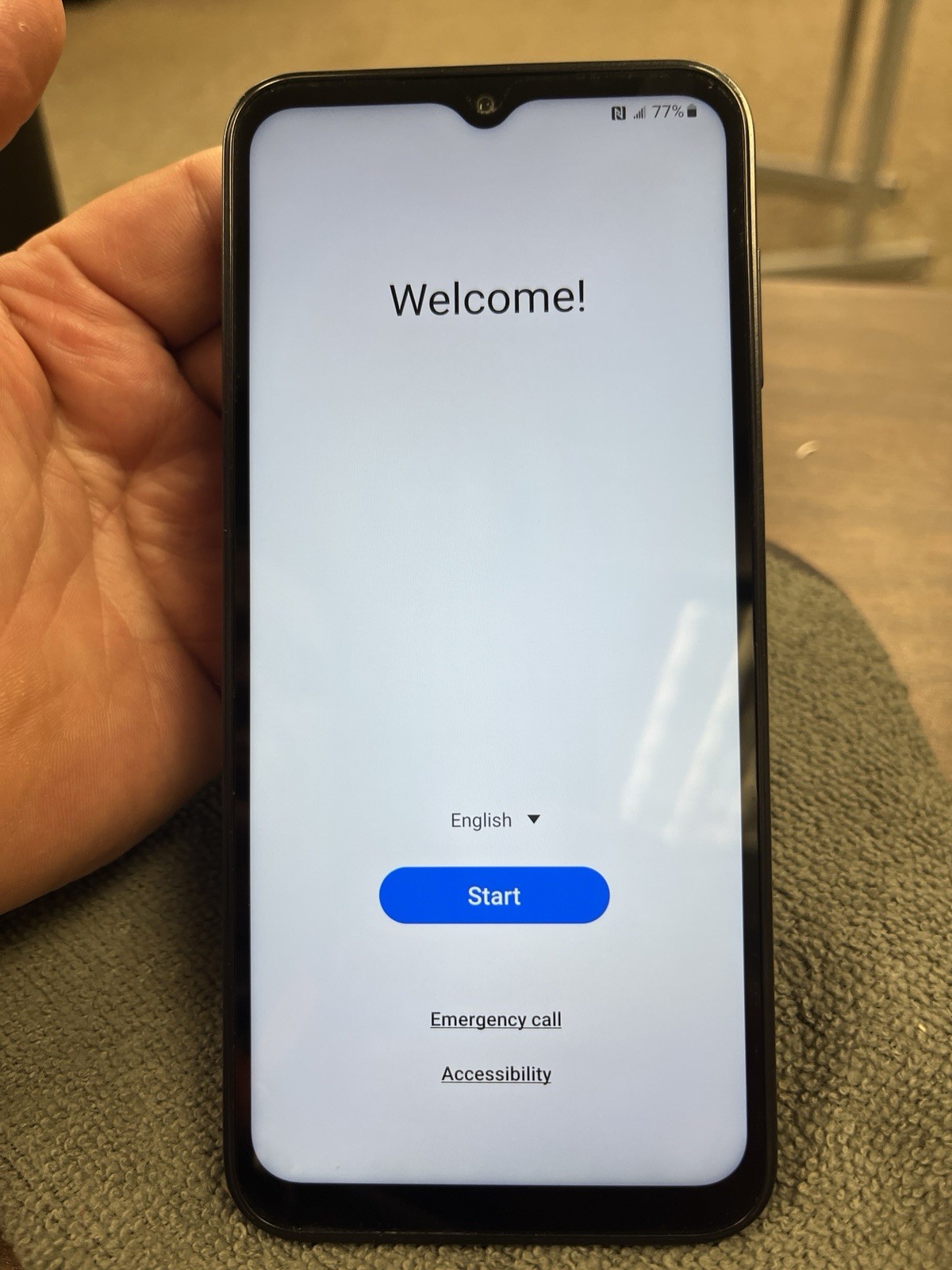 Samsung Galaxy A14 5G 64GB ATT Android Smartphone 6.6″ Black Good