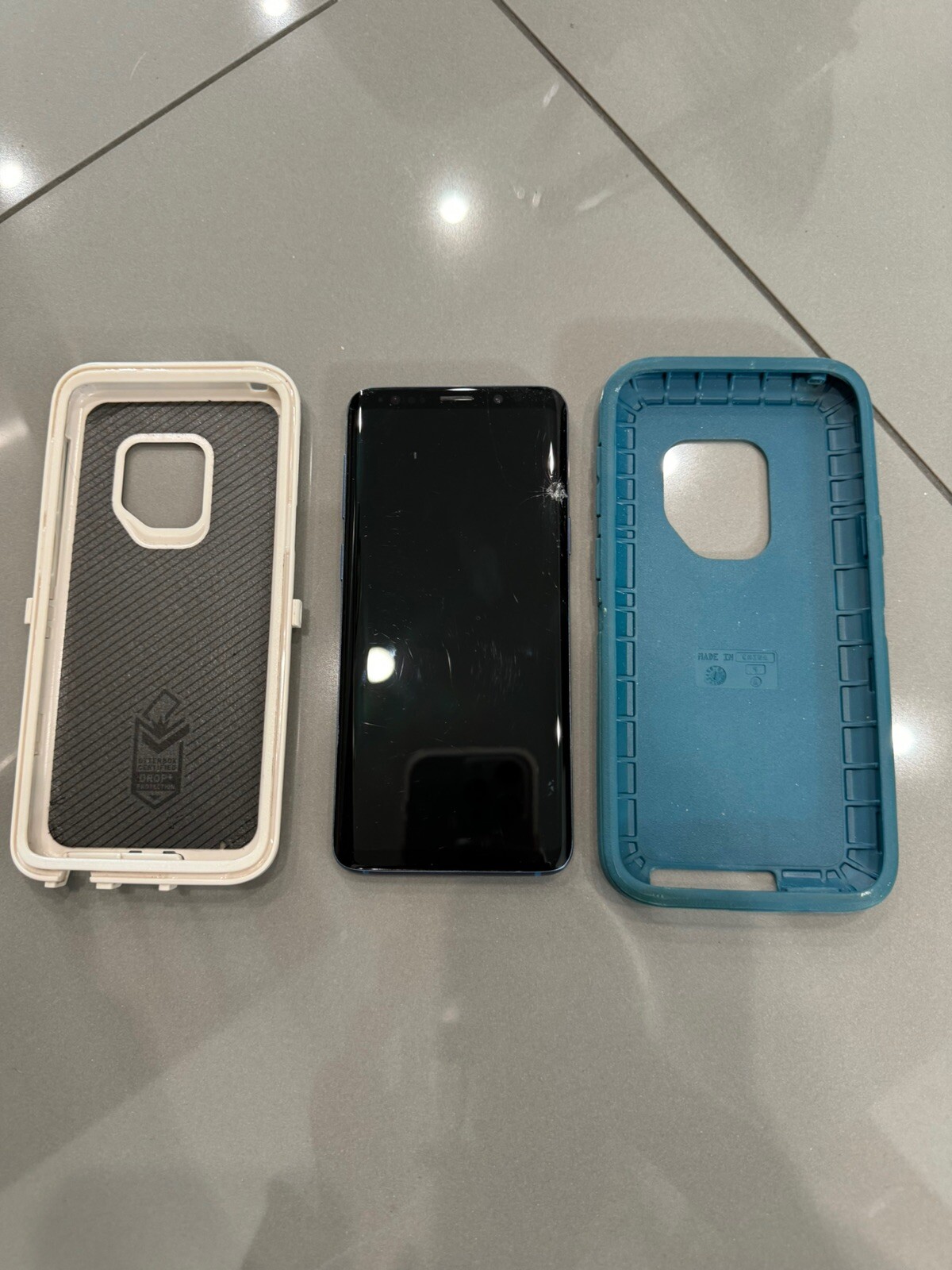 PLEASE READ AS IS Samsung Galaxy S9 SM-G960U Blue Unlocked